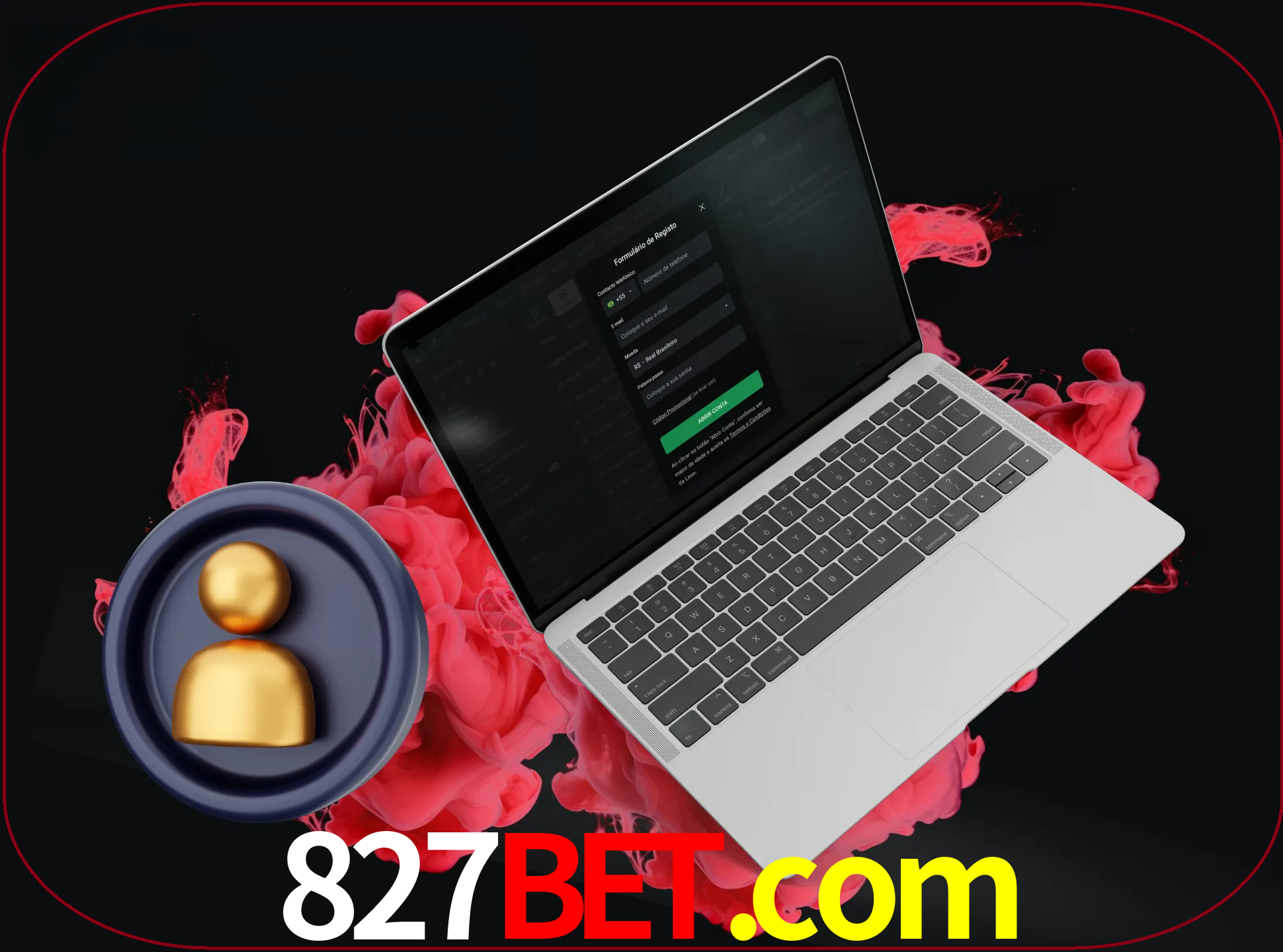 No cabeçalho do site 827bet, clique no botão que o levará a um formulário especial onde terá de introduzir as suas informações actuais.