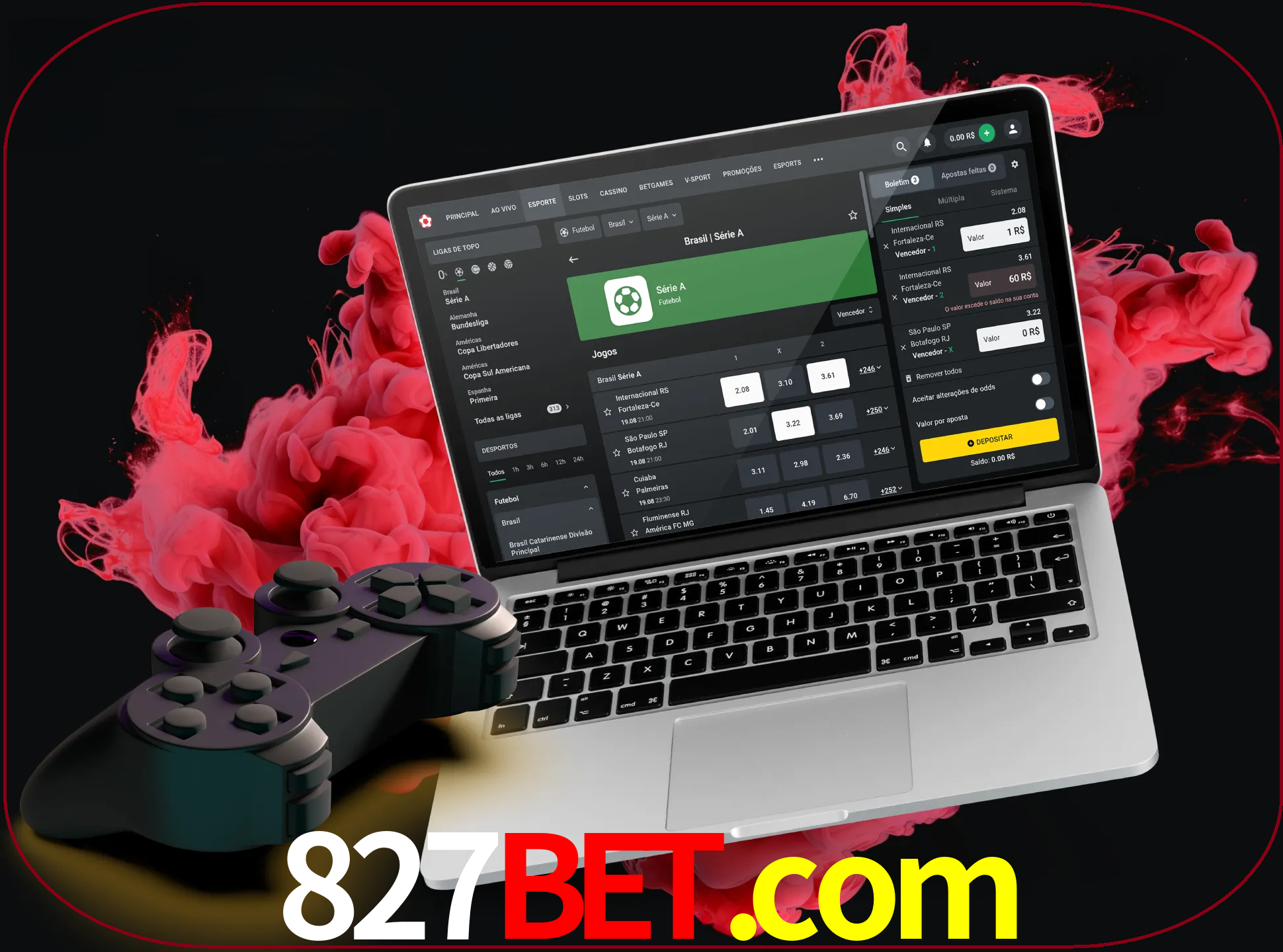 Visite a secção especial de jogos de vídeo em 827bet para descobrir em que jogos pode apostar e ganhar muito dinheiro.