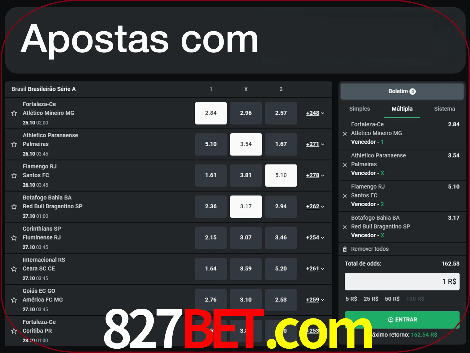 Aposte em vários diciplines com LeonBet.