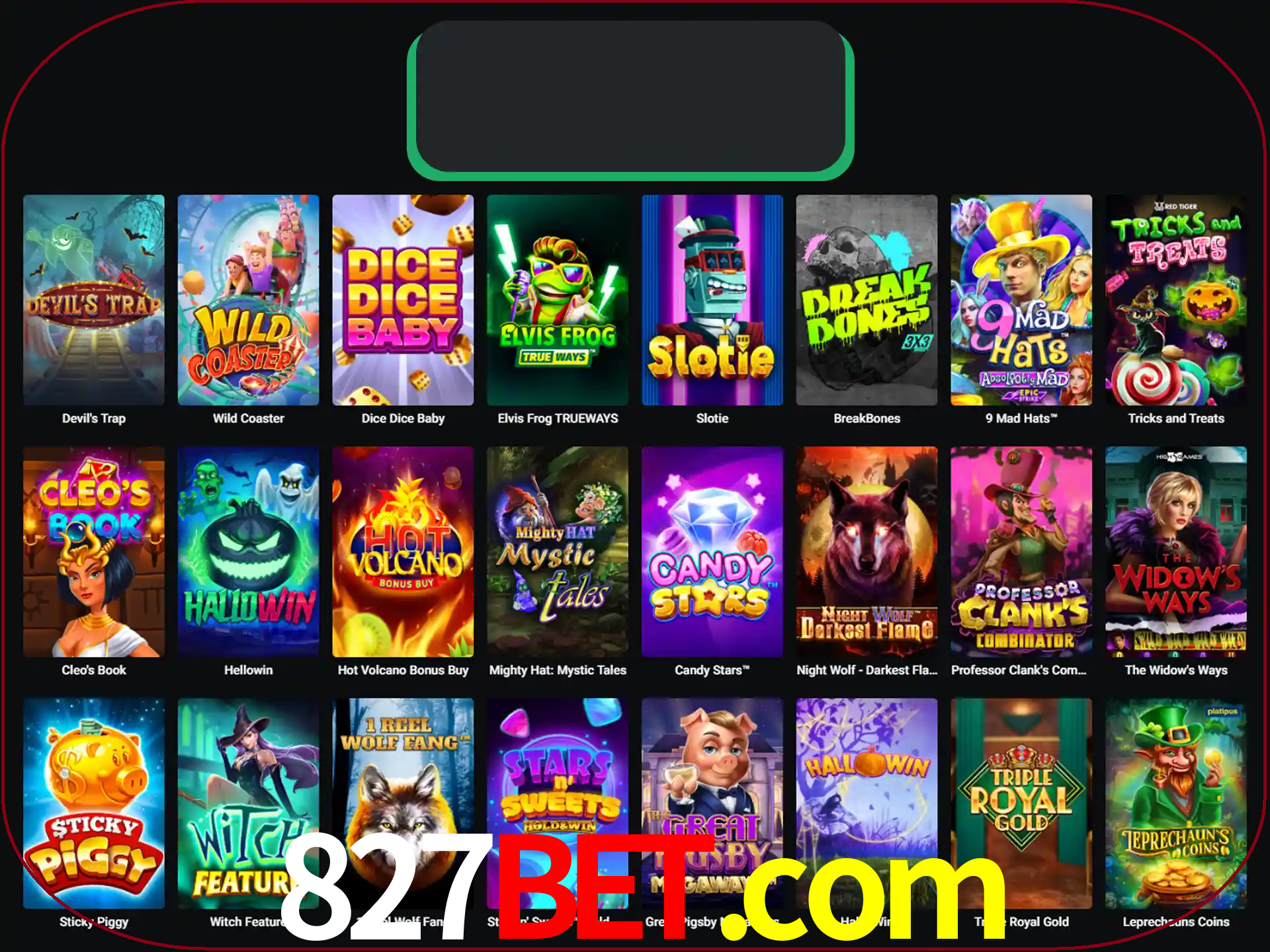 Procure por seus amados jogos de slot.