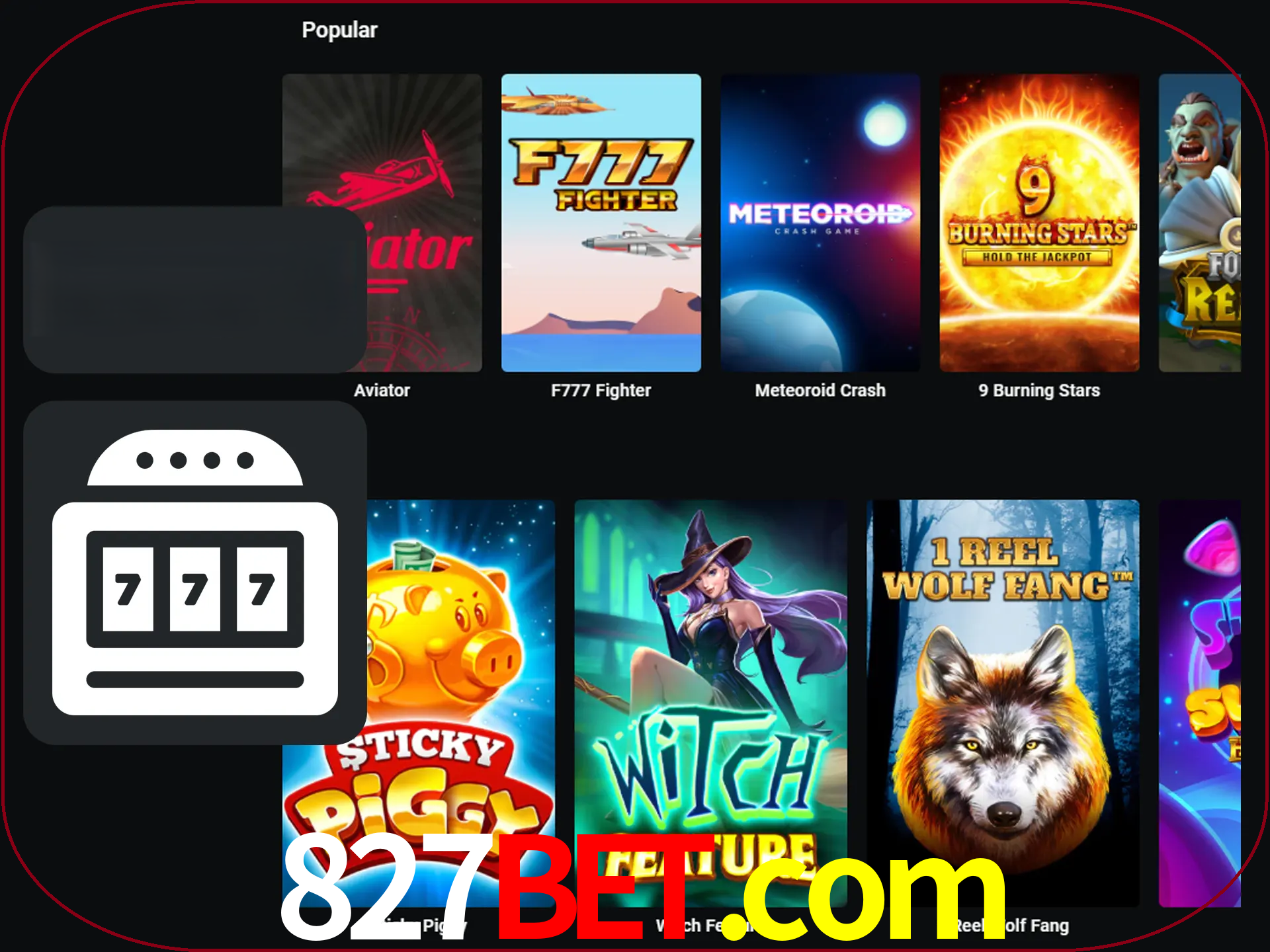 Gire seus slots de dinheiro favoritos.