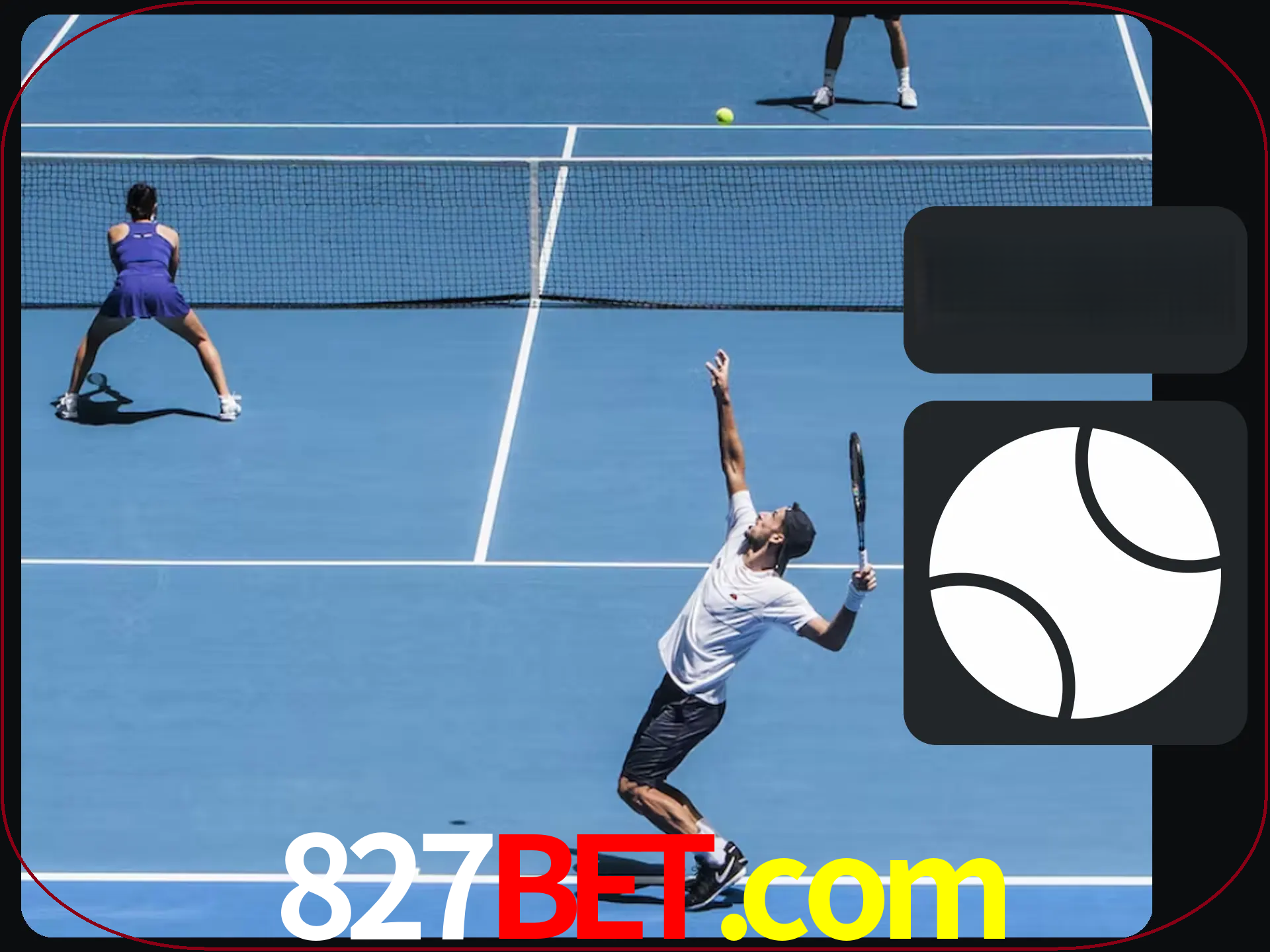 Apostar nos melhores jogadores e equipes de tênis.